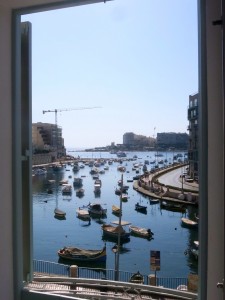 Stunning Spinola Bay can be seen through the picture windows at the front of the suites.